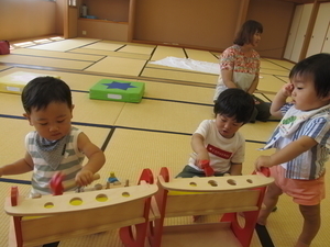 あちこちで、いろんな”ごっこ”あそび~