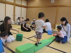身体をつかって遊んだよ!