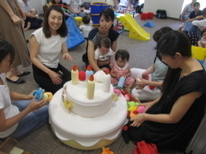 1才の誕生日おめでと~♡