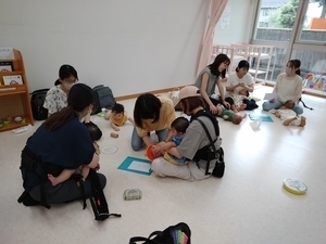 子育てサロン7月の様子・8月の予定