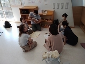 子育てサロン８月の様子・９月の予定