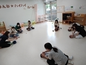 子育てサロン7月の様子・8月の予定