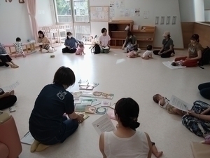 子育てサロン８月の様子・９月の予定