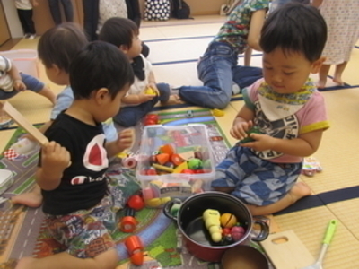 音にふれあって遊んだよ♪♫